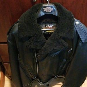 HARLEY-DAVIDSON LEATHER BOMBERS JACKET